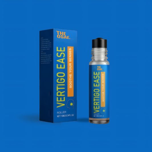 Vertigo Ease Roll-On (10Ml) - Natural & Fast-Acting Vertigo and Dizziness Support with Lavender, Ginger, Frankincense & Essential Oils - Combat Travel Sickness
